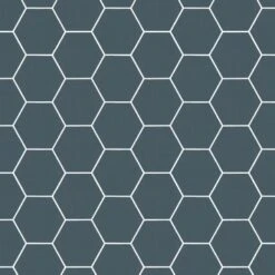 Superfresco Easy Vliesbehang Honingraad Blauw 101671