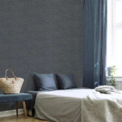 Superfresco Easy Vliesbehang Heritage Uni Blauw 108621 -Superfresco Easy Behang Exporteren Winkel 123 1188