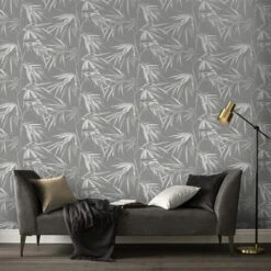 Superfresco Easy Vliesbehang Asia Donkergrijs 106747 -Superfresco Easy Behang Exporteren Winkel 123 1224