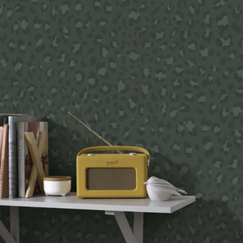 Superfresco Easy Vliesbehang 113311 Tijgerprint Groen 2 Superfresco Easy Vliesbehang 113311 Tijgerprint Groen - Afbeelding 2