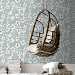 Superfresco Easy Vliesbehang Sophie Blauw 2253-41 -Superfresco Easy Behang Exporteren Winkel 123 340