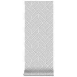 Superfresco Easy Vliesbehang Losanges Filaires Zilver (106155) -Superfresco Easy Behang Exporteren Winkel 123 388