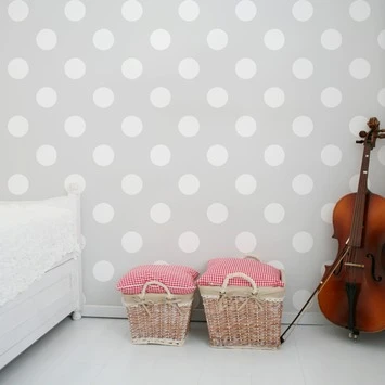 Superfresco Easy Vliesbehang Stippen Grijs (100102) 2 Superfresco Easy Vliesbehang Stippen Grijs (100102) - Afbeelding 2