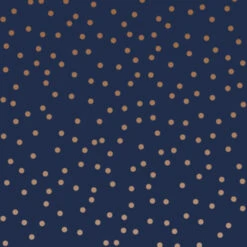 Superfresco Easy Vliesbehang Confetti Donkerblauw-koper (108561)