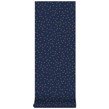 Superfresco Easy Vliesbehang Confetti Donkerblauw-koper (108561) 4 Superfresco Easy Vliesbehang Confetti Donkerblauw-koper (108561) - Afbeelding 4