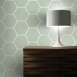 Superfresco Easy Vliesbehang Honingraat Groen 101811 -Superfresco Easy Behang Exporteren Winkel 123 44