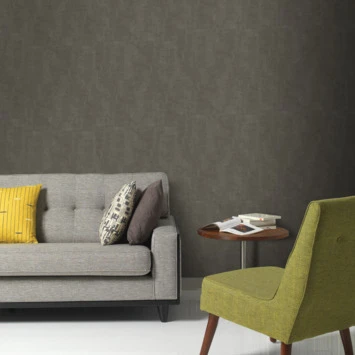 Superfresco Easy Vliesbehang Extra Breed Linnen Uni Met Glans Bruin (104041) 2 Superfresco Easy Vliesbehang Extra Breed Linnen Uni Met Glans Bruin (104041) - Afbeelding 2