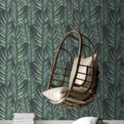 Superfresco Easy Vliesbehang Palmen Blauw 100558 -Superfresco Easy Behang Exporteren Winkel 123 713