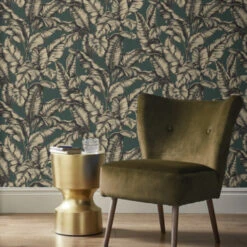 Superfresco Easy Vliesbehang Naomi Groen/goud 112050 -Superfresco Easy Behang Exporteren Winkel 123 799