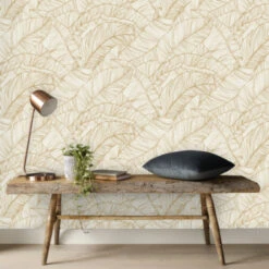 Superfresco Easy Vliesbehang Kaya Goud 111750 -Superfresco Easy Behang Exporteren Winkel 123 917