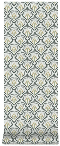 Superfresco Easy Vliesbehang Selena Donkergroen (dessin 106999) -Superfresco Easy Behang Exporteren Winkel 41 1139