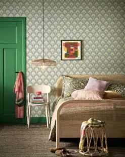 Superfresco Easy Vliesbehang Selena Donkergroen (dessin 106999) -Superfresco Easy Behang Exporteren Winkel 41 1142