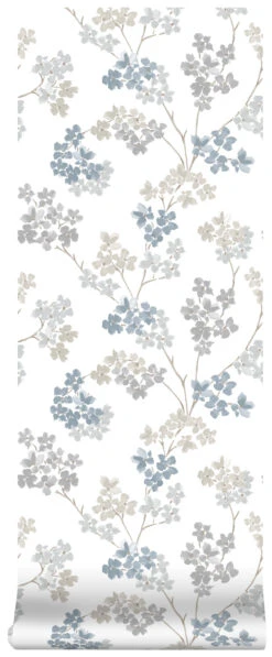 Superfresco Easy Vliesbehang Bloesem Blauw (dessin 2258-41) -Superfresco Easy Behang Exporteren Winkel 41 1293