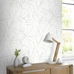 Superfresco Easy Vliesbehang Innocence Wit Mica (dessin 33-275) -Superfresco Easy Behang Exporteren Winkel 41 1298