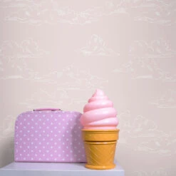 Superfresco Easy Vliesbehang Vintage Wolk Roze (dessin 108556) -Superfresco Easy Behang Exporteren Winkel 41 1357