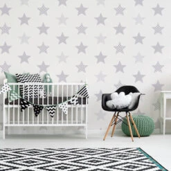 Superfresco Easy Vliesbehang Superster Zilver (dessin 100111) -Superfresco Easy Behang Exporteren Winkel 41 1381