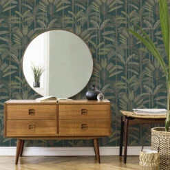 Superfresco Easy Vliesbehang Tropic Blauw (dessin 118132) -Superfresco Easy Behang Exporteren Winkel 41 1419