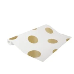 Superfresco Easy Vliesbehang Stippen Goud (dessin 100105) -Superfresco Easy Behang Exporteren Winkel 41 156