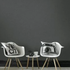 Superfresco Easy Vliesbehang Uni Fenne Donker Grijs (dessin 106979) -Superfresco Easy Behang Exporteren Winkel 41 1575