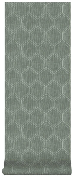 Superfresco Easy Vliesbehang Hexagon Groen (dessin 118149) -Superfresco Easy Behang Exporteren Winkel 41 268