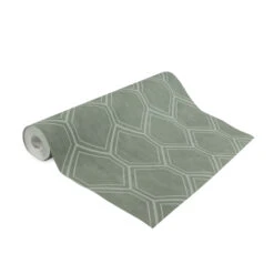 Superfresco Easy Vliesbehang Hexagon Groen (dessin 118149) -Superfresco Easy Behang Exporteren Winkel 41 269