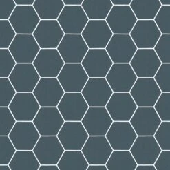 Superfresco Easy Vliesbehang Honingraat Blauw (dessin 101671)