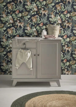 Superfresco Easy Vliesbehang Woodland Dieren Donkerblauw (dessin 108568) -Superfresco Easy Behang Exporteren Winkel 41 414