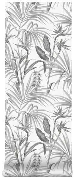 Superfresco Easy Vliesbehang Strelitzia Grijs (dessin 111740) -Superfresco Easy Behang Exporteren Winkel 41 42