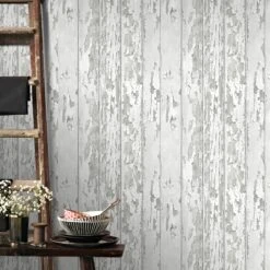 Superfresco Easy Vliesbehang Hout Wit (dessin 105745) -Superfresco Easy Behang Exporteren Winkel 41 712