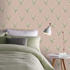 Superfresco Easy Vliesbehang Lilly Roze (dessin 120972) -Superfresco Easy Behang Exporteren Winkel 41 771