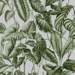 Superfresco Easy Vliesbehang Noani Groen/grijs (dessin 111767)