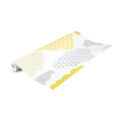 Superfresco Easy Vliesbehang Wolken Geel-grijs (dessin 108267) -Superfresco Easy Behang Exporteren Winkel 41 992